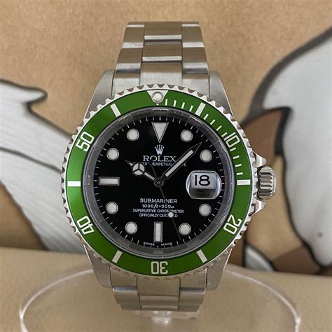 Rolex Submariner Ghiera verde Fat Four Mark I 16610LV